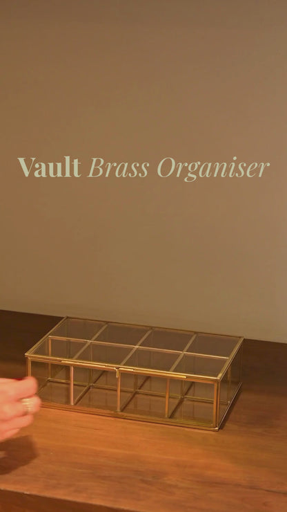 Vault Brass Organiser (100% brass)