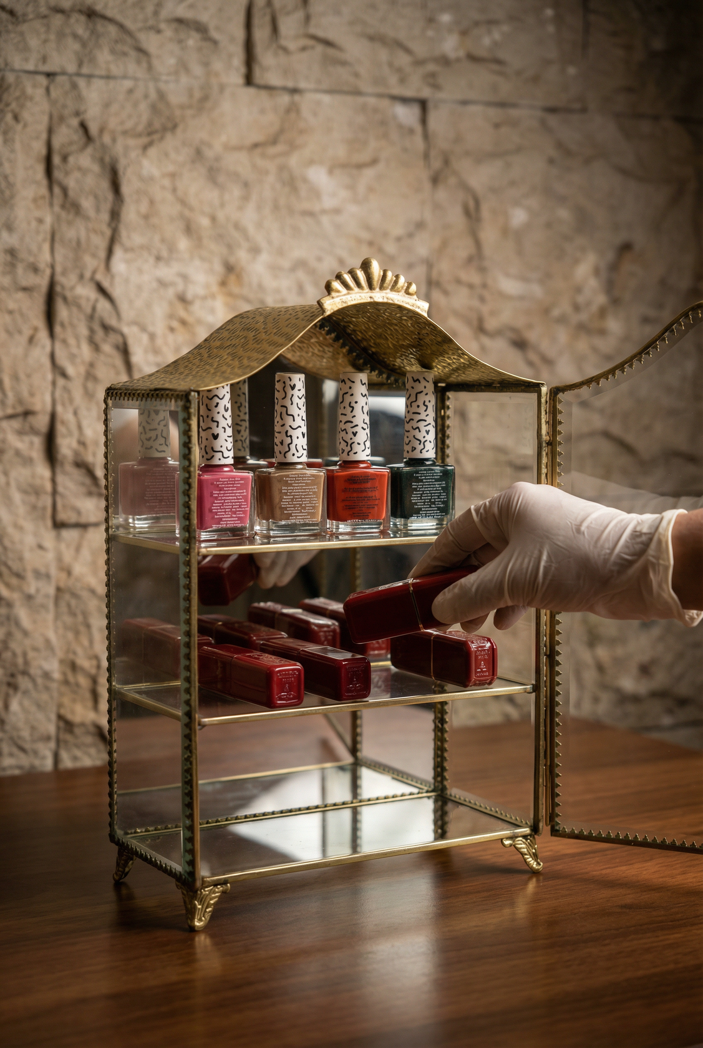 Brass House Organiser (100% brass)